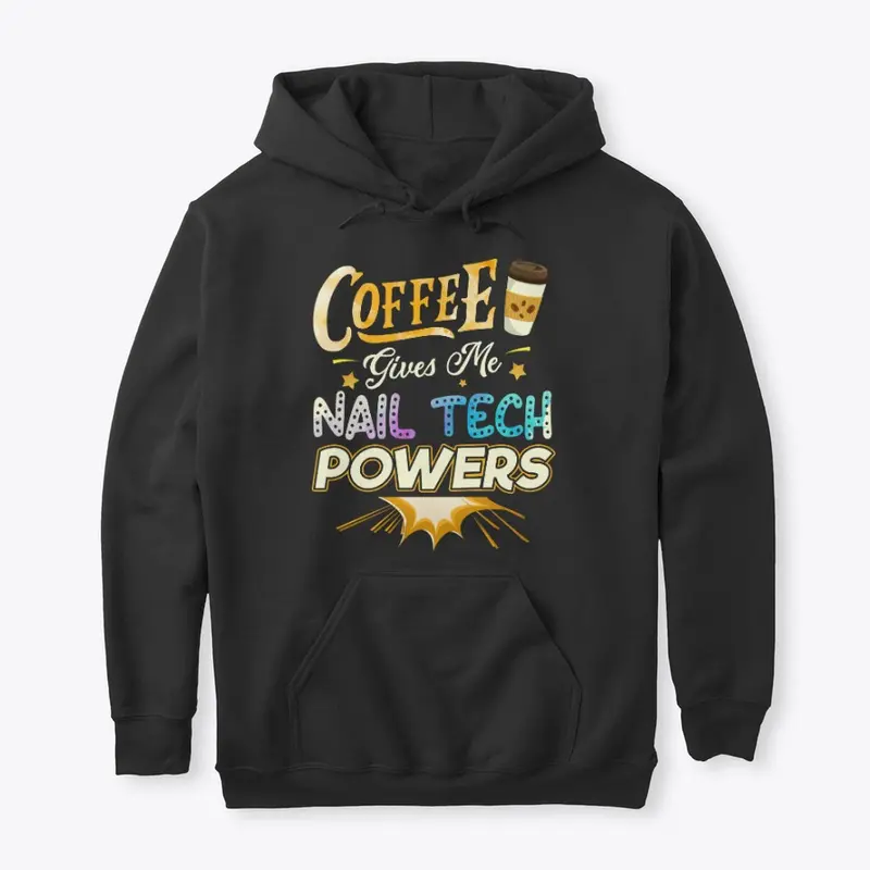 Funny Nail Tech Gift - Coffee Gives Me